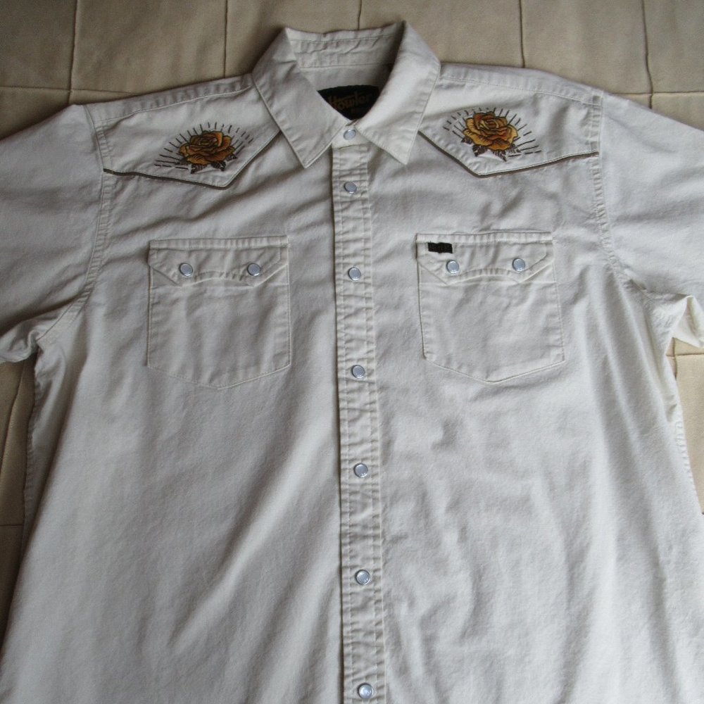 Howler Brothers Crosscut Deluxe S/S ACL Yellow Rose M